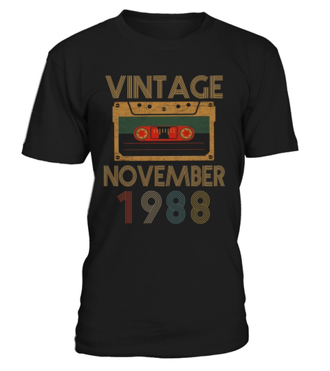 Vintage november 1988 T-Shirt Unisex