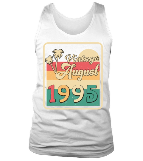 1995 August Retro Tank Top Unisex