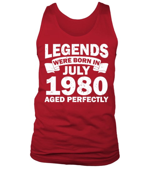 42nd birthday July vintage 1980 gift idea Tank Top Unisex