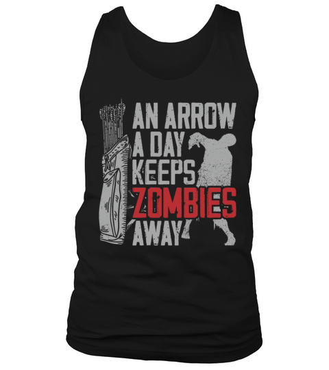 Archery Bow Archer Zombie Vintage Tank Top Unisex
