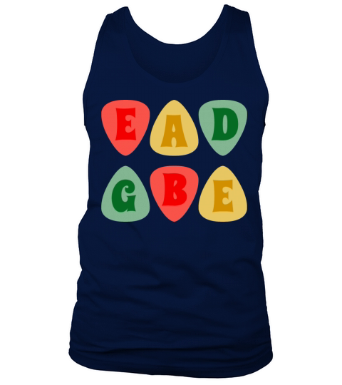 EADGBE Guitar Tuning - Vintage Musician Guitarist Tank Top Unisex