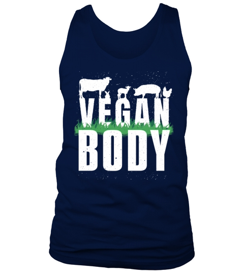 Farm Animals Vegetable Vegetarian Go Vegan Body Tank Top Unisex