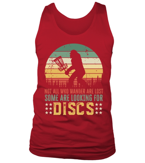 Funny Disc Golf Bigfoot Gift Tank Top Unisex