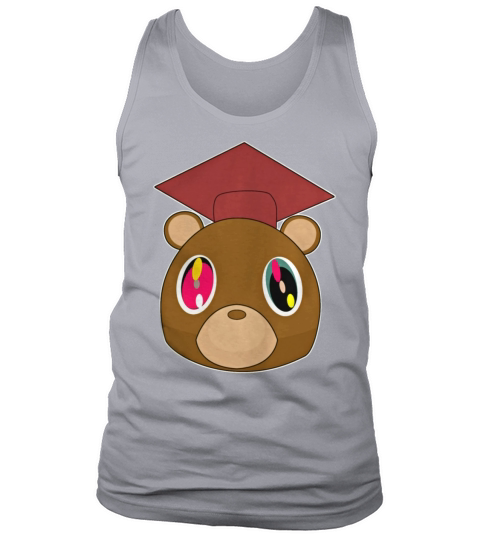 Graduation Bear Kanye T-Shirt Tank Top Unisex