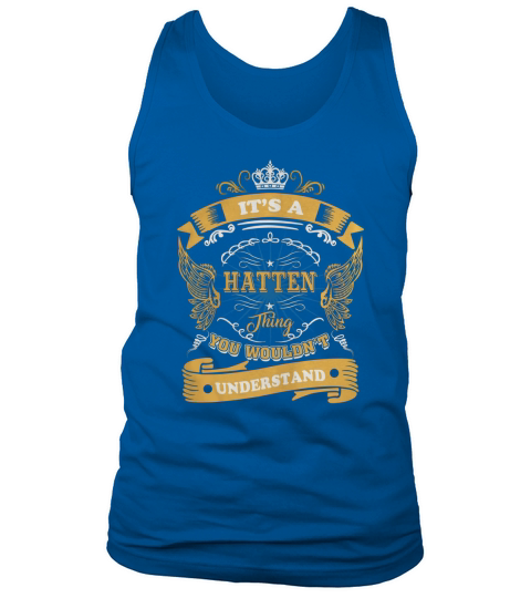 Its a HATTEN thing, you wouldnt understand Tank Top Unisex