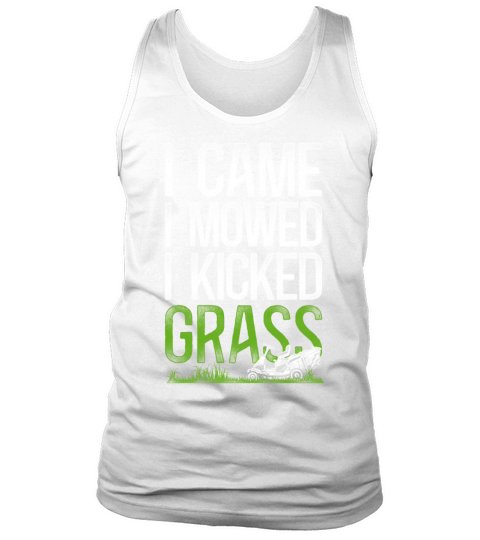 Lawn Mower Mowing Dad Father Tank Top Unisex