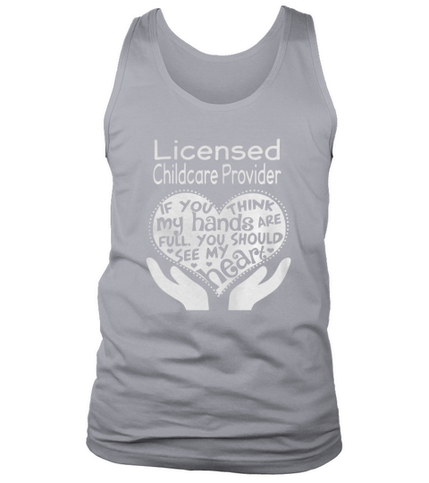 Licensed Childcare Provider FFull Hand Tank Top Unisex