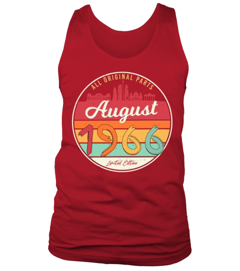 Limited Edition August 1966 Tank Top Unisex