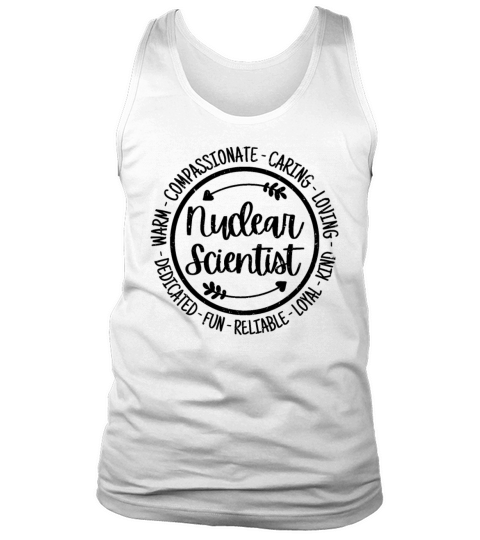 Nuclear Scientist Vintage Gift Tank Top Unisex
