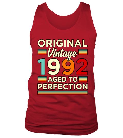 Original Vintage 1992 Aged Gift Tank Top Unisex