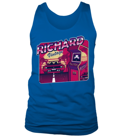 Richard - Personalized Vintage Gamer 80s 90s Tank Top Unisex