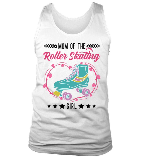 Roller Skate Girl Mom Skating Tank Top Unisex