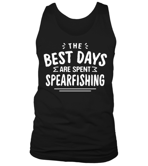 The Best Days Are Spent Spearfishing Summer Tank Top Unisex