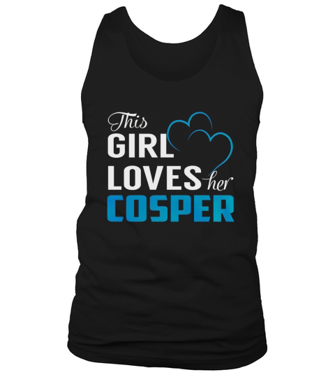 This Girl Loves Her COSPER Name Shirts Tank Top Unisex