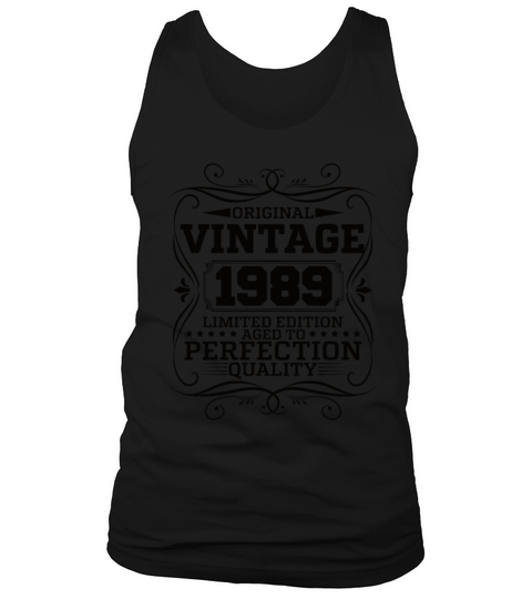 Vintage 1989 Original Limited Edition Tank Top Unisex