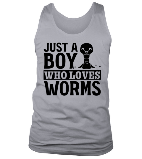 Worm Lover Compost Worms I Just A Boy Who Loves Tank Top Unisex