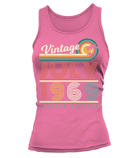 1969 In July Vintage Tank top Woman