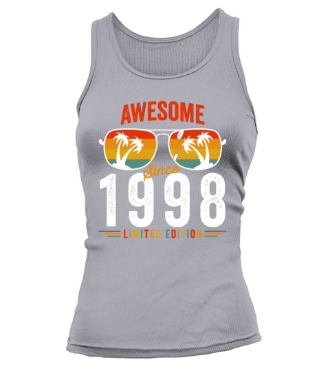 Awesome Since 1998 Birthday Retro Vintage 24 25 Ye Tank top Woman