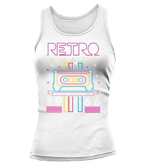 Best Of 1966 Retro Cassette Vintage Birthday Tank top Woman