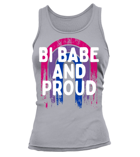Bi Babe and Proud Bisexual Girlfriend Bi Pride Tank top Woman