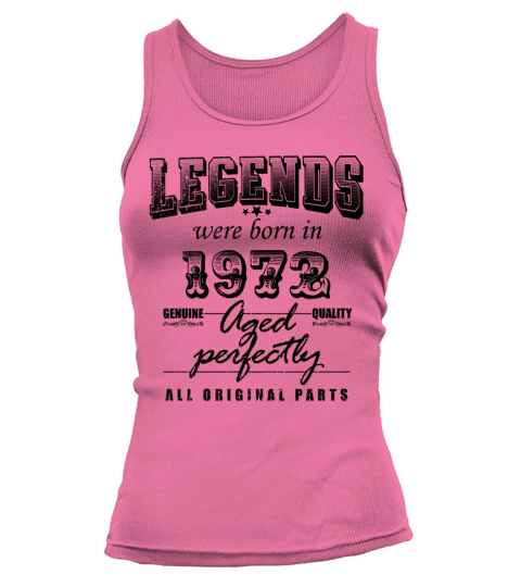 Born in 1972 Funny 50 Years Old Saying 50th Birth Tank top Woman