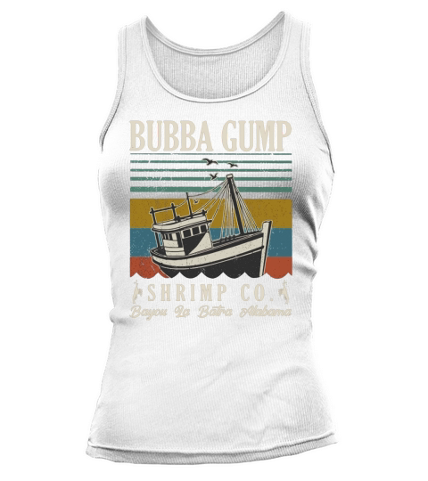 Bubba Gump Shrimp co Bayou La Batra Alabama vintage shirt Tank top Woman