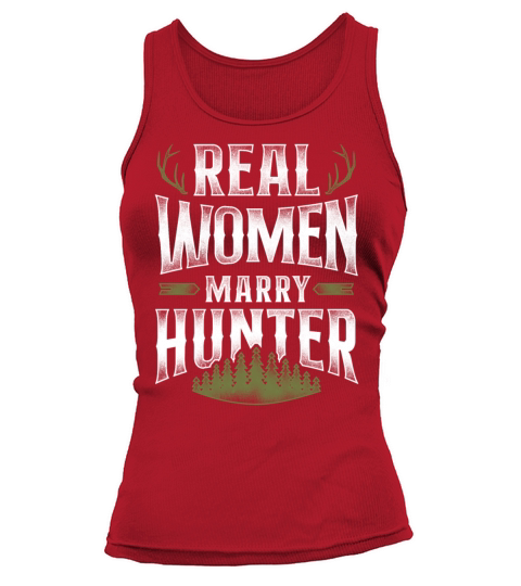 Buck Deer Hunting Hunter Marriage Tank top Woman