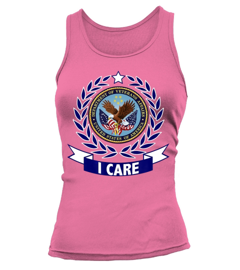 DEPARTMENT OF VETERANS AFFAIRS I CARE VA T-SHIRT Tank top Woman