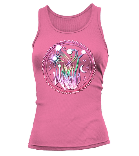 Goblincore Dark Academia Aesthetic Mushroom Tank top Woman