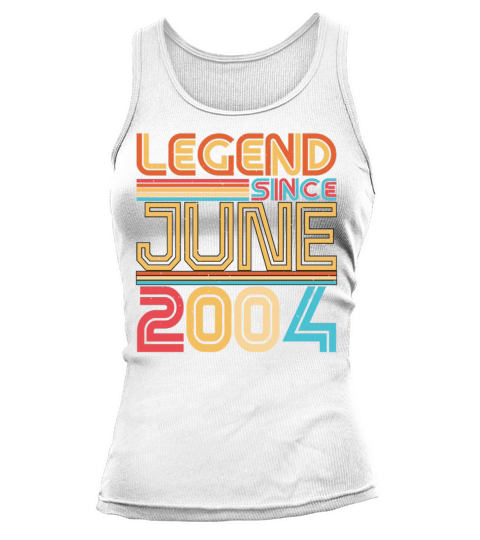 June 2004 Finally 18 Years Tank top Woman