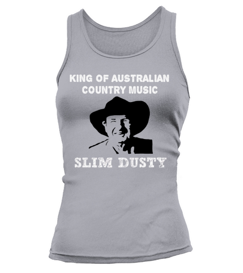 King Of Australian Country Music Slim Dusty Tank top Woman