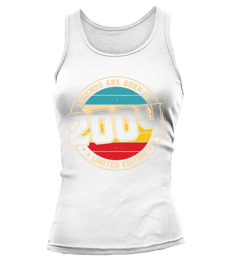 Legends are born in 2004 limited Edition Tank top Woman