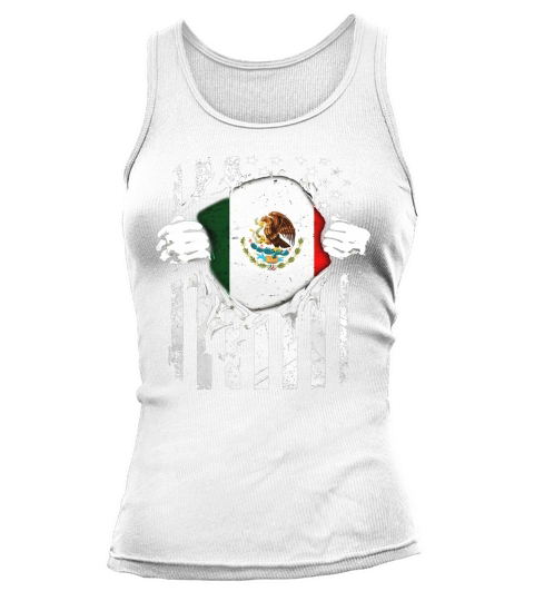 Mexico Mexican American Patriot Flag Tank top Woman