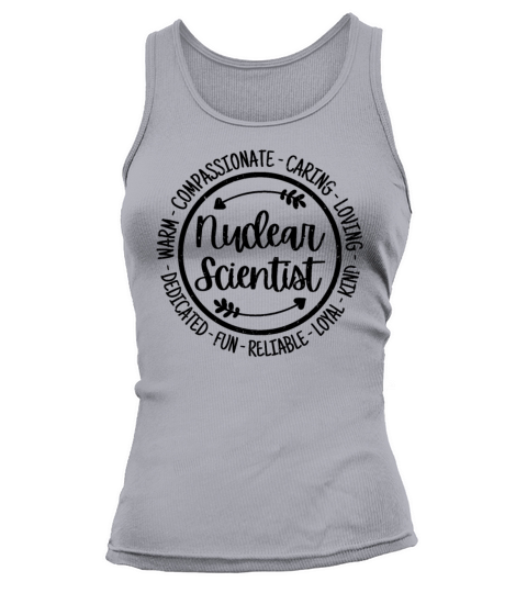 Nuclear Scientist Vintage Gift Tank top Woman