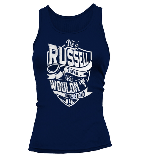 RUSSELL Thing You Wouldnt Understand Tank top Woman