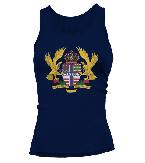 Santos Family Crest For American People - Santos Family T-Shirt, Hoodie, Sweatshirt Tank top Woman