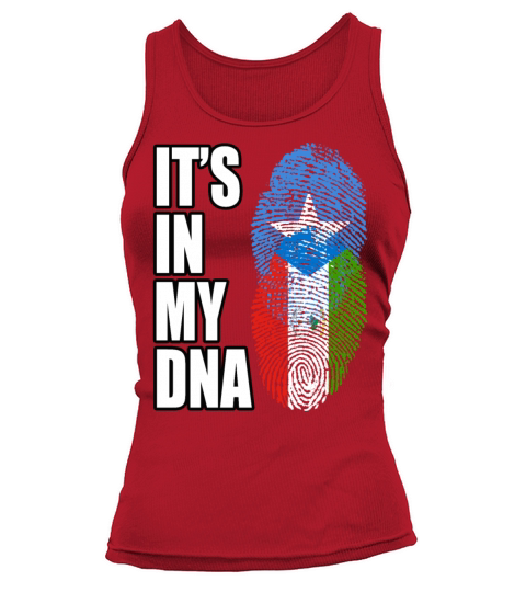 Somali And Equatorial Guinean Vintage Heritage DNA Tank top Woman