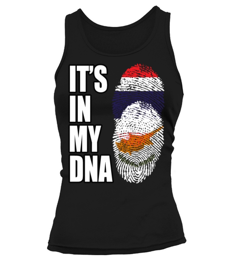 Thai And Cypriot Vintage Heritage DNA Flag Tank top Woman