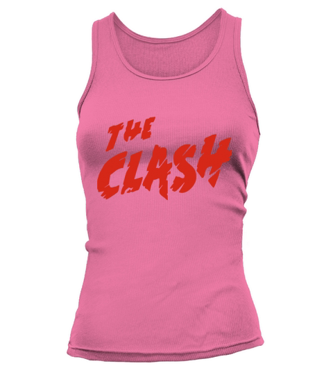 THE CLASH Strummer Jones Simonon MUSICA T-Shirt Tank top Woman
