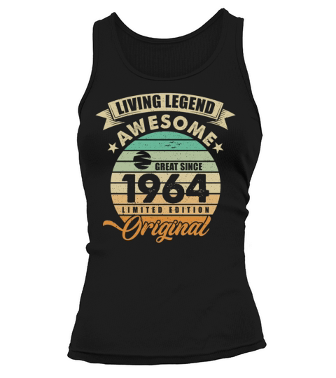 Vintaga 1964 Birthday Tank top Woman
