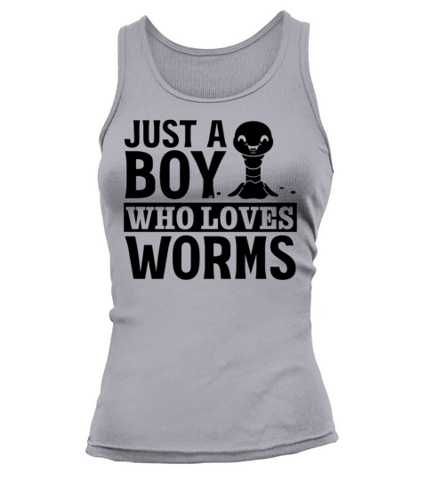 Worm Lover Compost Worms I Just A Boy Who Loves Tank top Woman