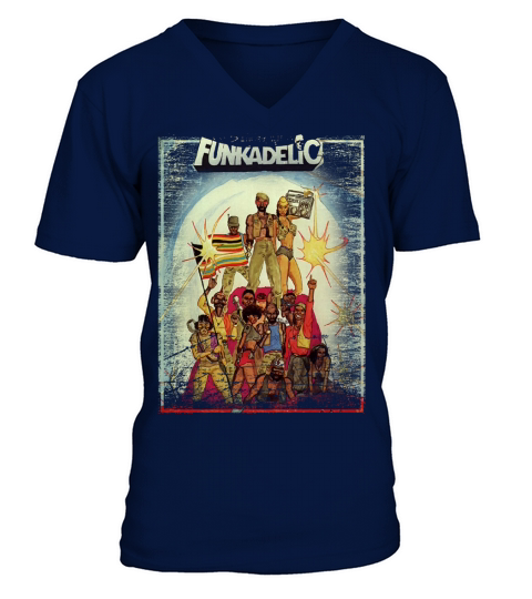 FUNKADELIC V-Neck T-shirt
