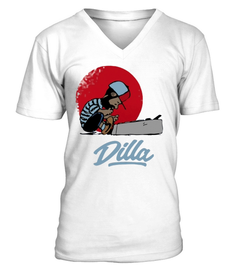J-Dilla T-Shirt V-Neck T-shirt