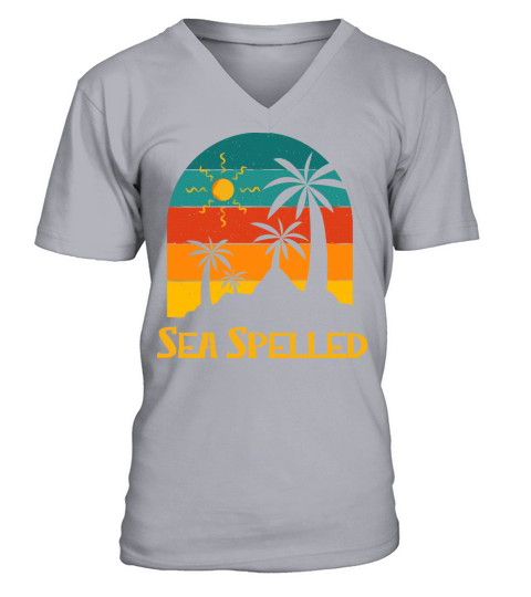 Nauti Time Summer Tropical Beach Trip Vacation V-Neck T-shirt