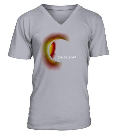 Next Solar Eclipse of August 21, 2017 V-Neck T-shirt