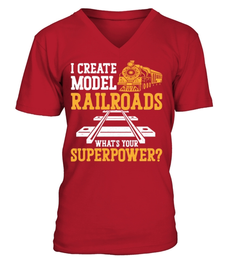 Steam Train Driver Trainspotting V-Neck T-shirt