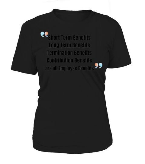 Employee benefits bullet list Women's T-Shirt