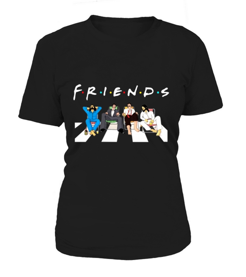 Friends The Beatles Abbey Road shirt - Unisex Long Sleeve Women's T-Shirt