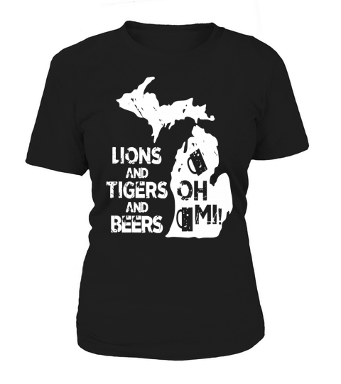 LIONS &amp;amp; TIGERS &amp;amp; BEERS, OH MI! T-Shirts Women's T-Shirt
