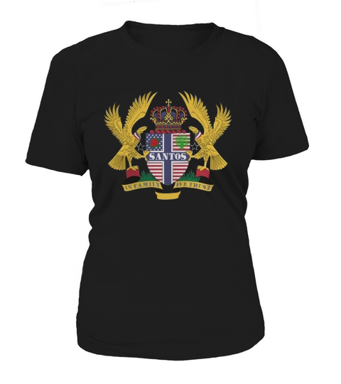 Santos Family Crest For American People - Santos Family T-Shirt, Hoodie, Sweatshirt Women's T-Shirt